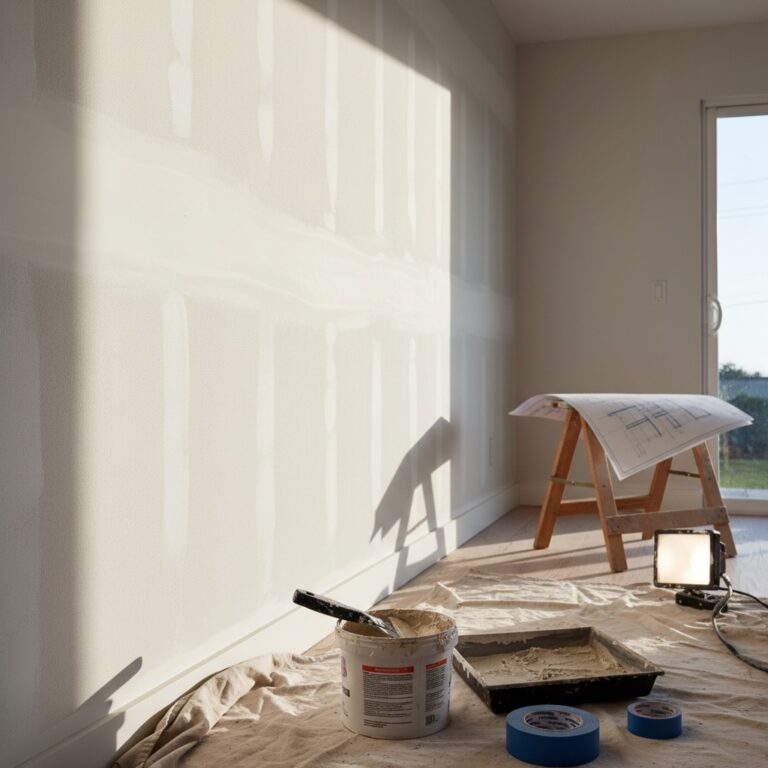 What June Afternoon Light Does to a SoCal Drywall Finish featured image
