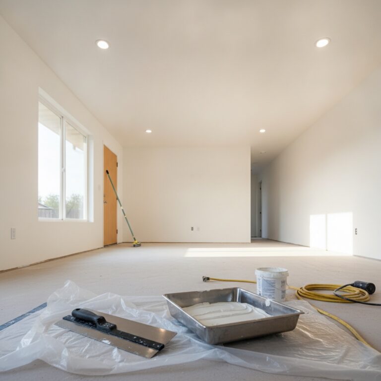 From 1970s Popcorn to Smooth: A Tustin Ceiling Redo featured image