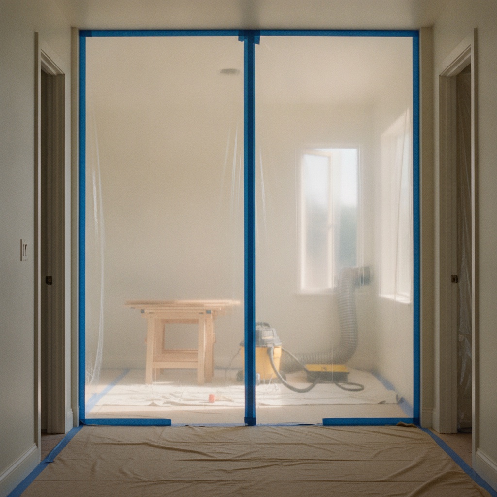 Living Through a Summer Drywall Remodel Without the Dust featured image