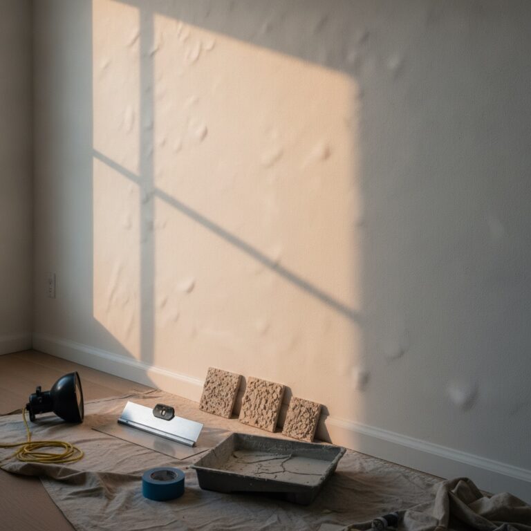 Fall Light and Knockdown Texture: Picking the Right Depth featured image
