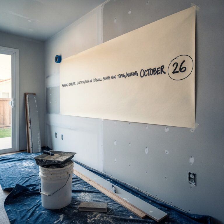 Nine Weeks to Thanksgiving: Drywall Cutoff Dates for OC Homes featured image